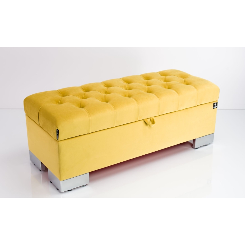 Tufted Storage Bench